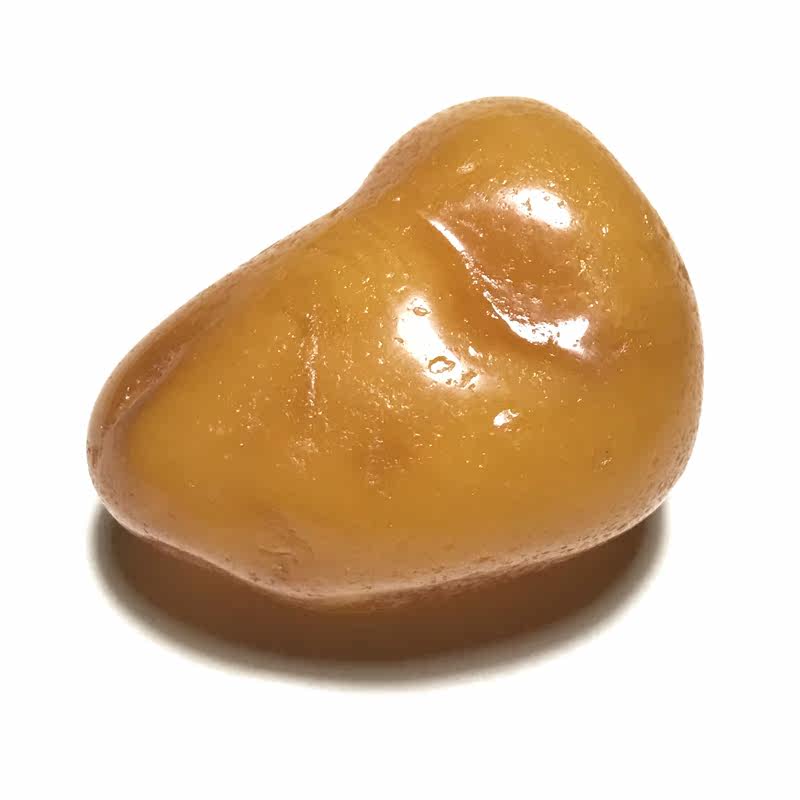 欧罗巴琥珀蜜蜡全皮原石海漂籽料鸡油黄