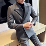 高级感品质面料~结婚西服男礼服塔士多戗驳领西装上衣DX668-P167，男装西服套装，电商A213