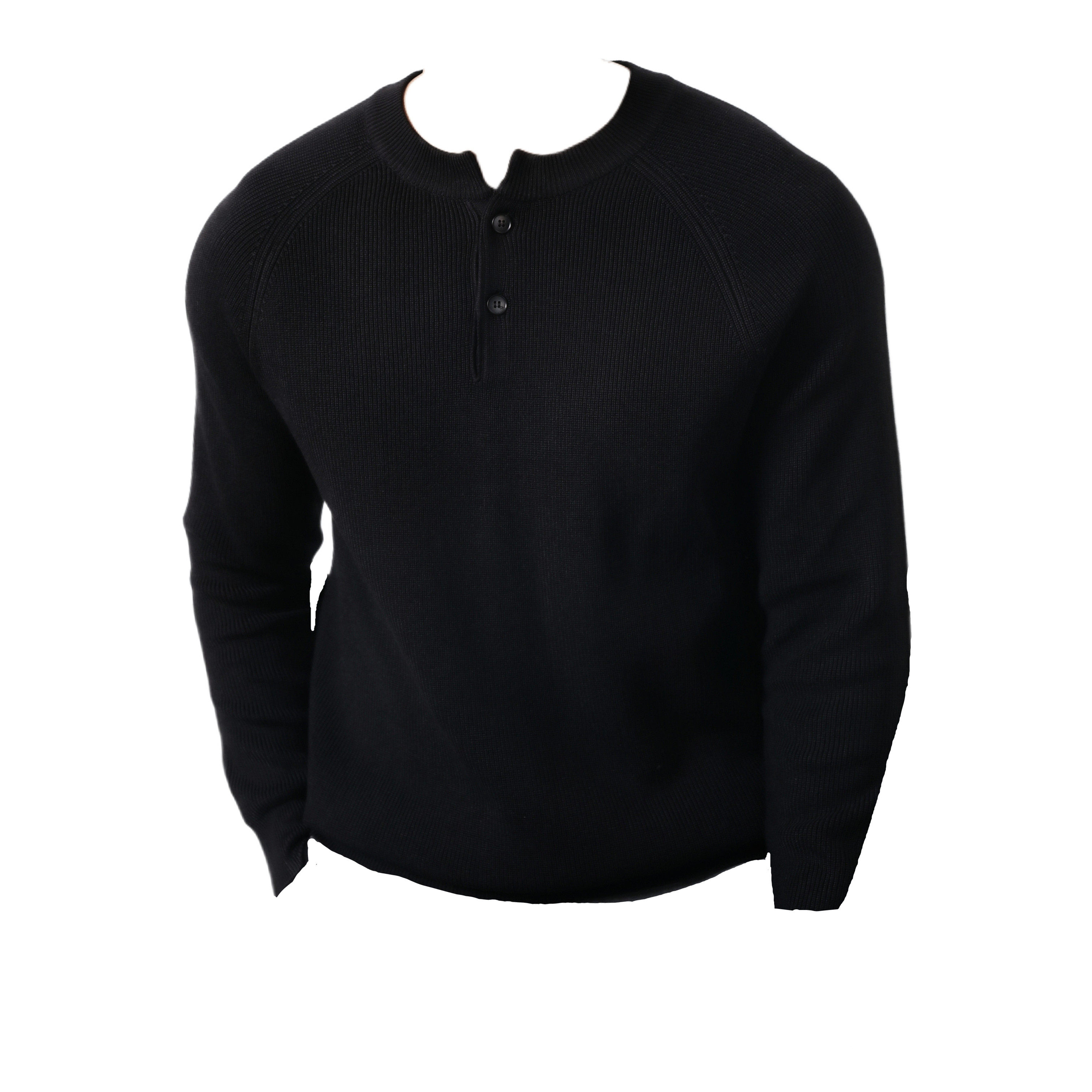 高级感秋冬亨利领毛衣时尚外套加厚针织上衣灰色M9581-P78，男装针织衫/毛衣，电商A213