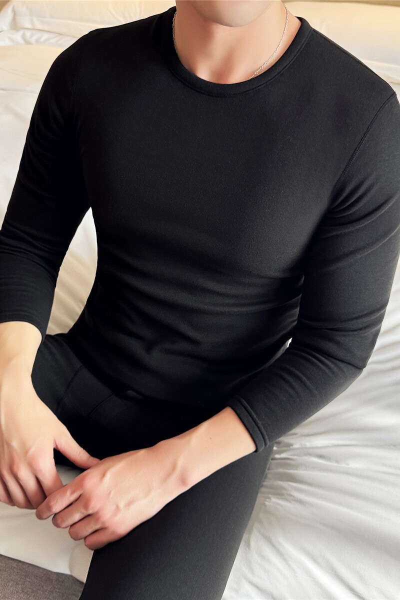 含羊绒/~精包装~男士保暖内衣套装秋衣秋裤弹力修身TZ01-P45，男装棉衣，电商A213