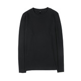 黑色打底衫男士长袖t恤纯棉紧身修身内搭秋衣秋冬CT01-P35，男装T恤，电商A213