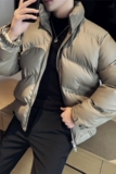 主推大货~加厚棉衣男短款棉服皮外套立领拉链面包服MY22005-P198，男装棉衣，电商A213