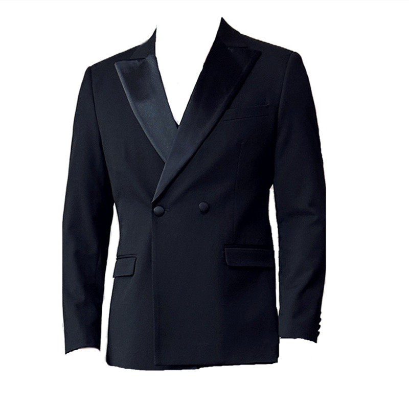 高级感结婚西服套装男礼服塔士多两粒扣西装两件套LJT122-P210图片