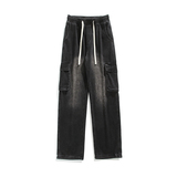 港风春季得物平铺图百搭直筒裤水系男女牛仔裤GY2368P52控78，男装牛仔裤，电商B329