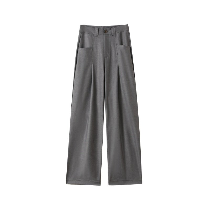 平铺那不勒斯西裤垂坠感裤子春夏季休闲长裤B329-WJ5607P55控78，男装西裤，电商B329