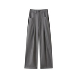 平铺那不勒斯西裤垂坠感裤子春夏季休闲长裤B329-WJ5607P55控78，男装西裤，电商B329