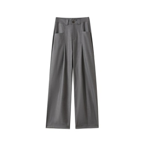 平铺那不勒斯西裤垂坠感裤子春夏季休闲长裤B329-WJ5607P55控78，男装西裤，电商B329