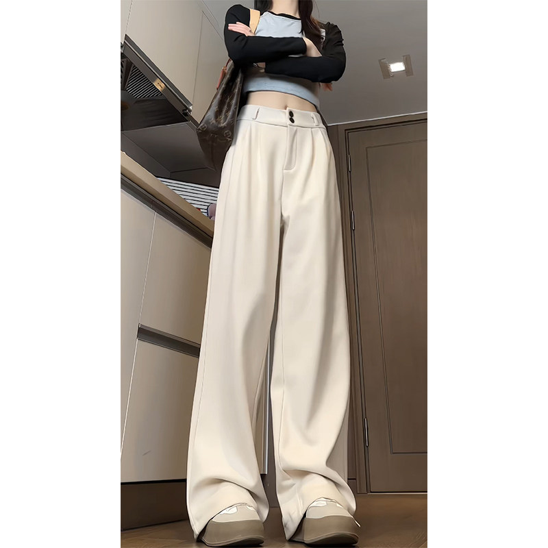 高品冬季加厚女泥料百搭长裤休闲裤子WH6632P50特批没差价,男装休闲裤,电商B329