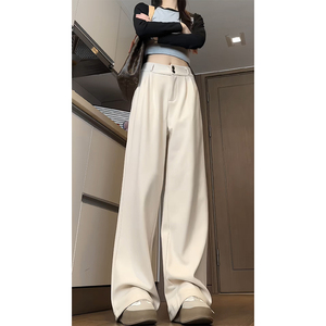 高品冬季加厚女泥料百搭长裤休闲裤子WH6632P50特批没差价图片