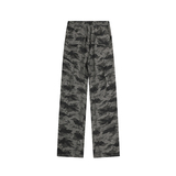 春季美式平铺直筒水洗阔腿裤裤男女牛仔裤GY7005P58控88，男装牛仔裤，电商B329