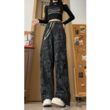 港风秋季美式中性工装裤男女同款宽松休闲裤子TJ086P48控69，男装工装外套，电商B329