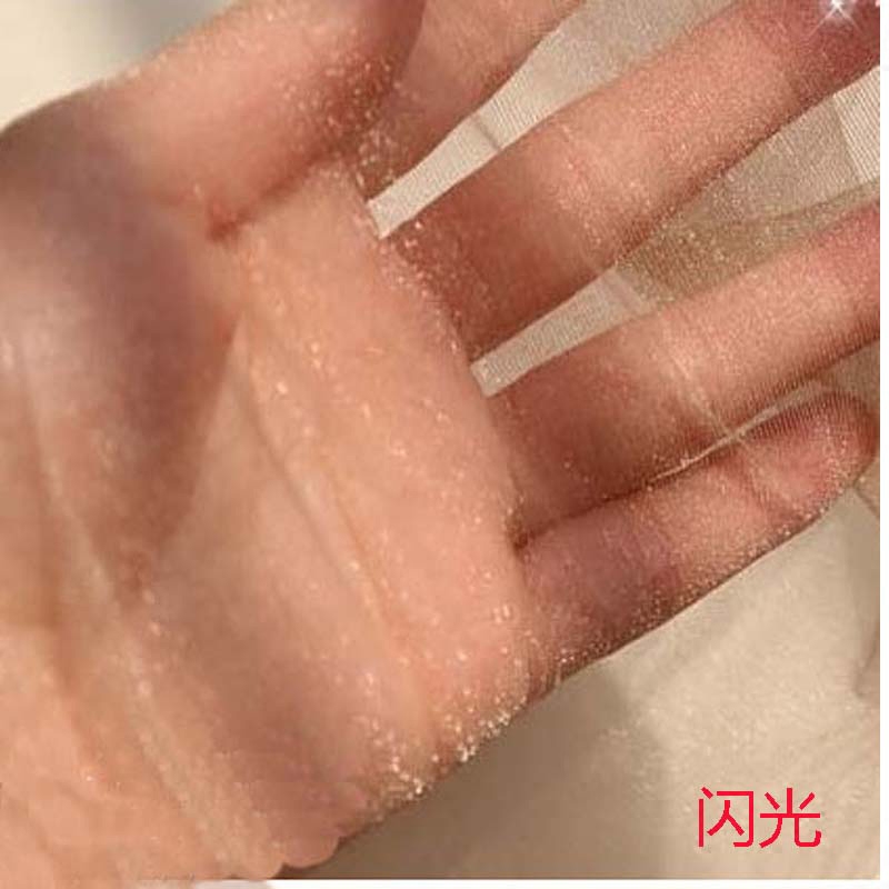 8d超薄隐形闪光连裤丝袜 珠光炫闪亮丝光泽裤袜 脚尖透明发光袜