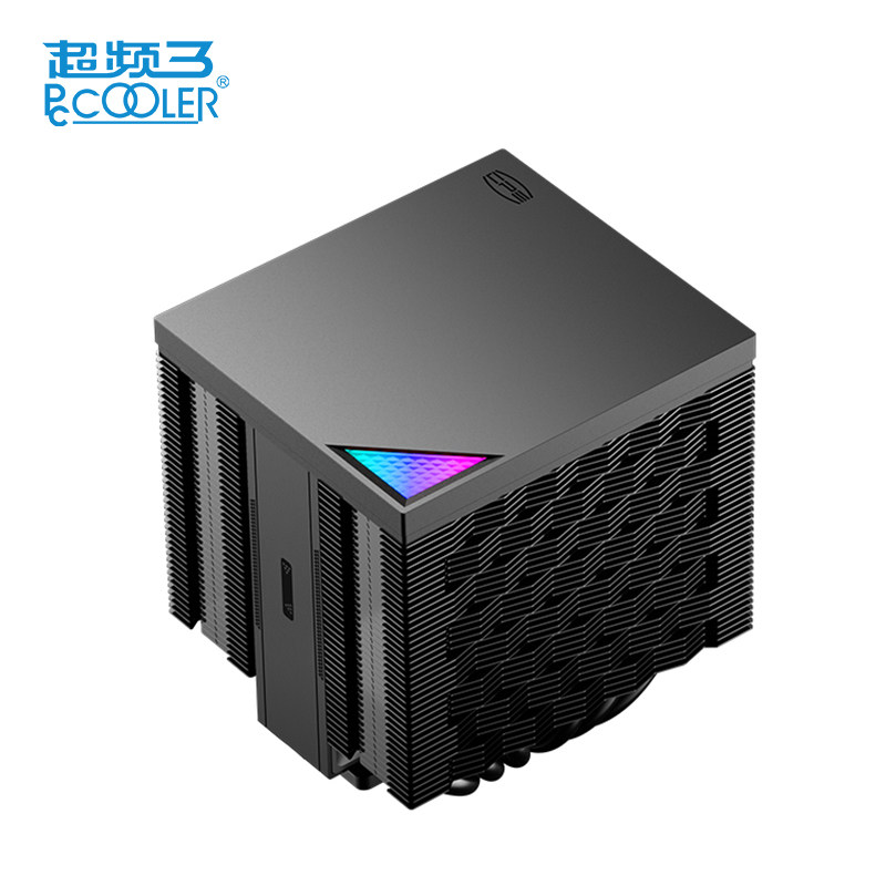 超频三RZ620M风冷散热器6铜管小型MINI电脑机箱塔式CPU风扇