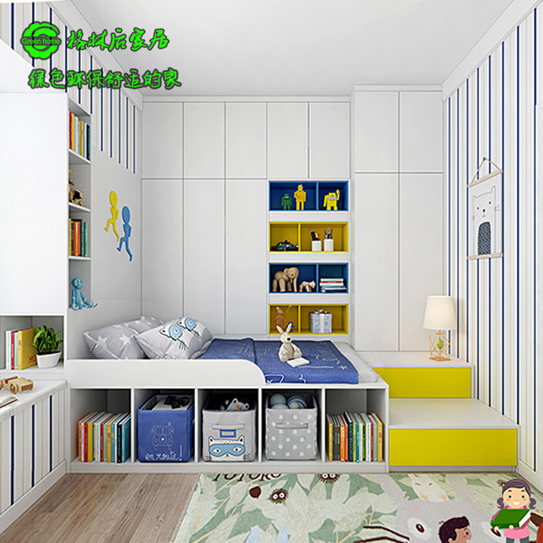 厦门漳州泉州儿童房定制榻榻米书柜书桌学习桌床衣柜定做家具|msdalam kategori Seluruh adat rumah, almari pakaian keseluruhan, Berjalan-dalam almari - dari Buy2taobao.com untuk memberikan perkhidmatan ejen Taobao profesional membeli