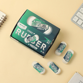 AXP963JS晨光摩法橡皮铅笔橡皮热可擦橡皮双头两用擦 干净新品