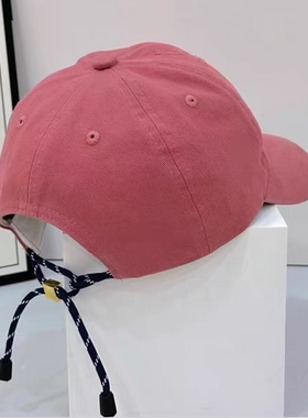 棒球帽抽绳女运动帽子