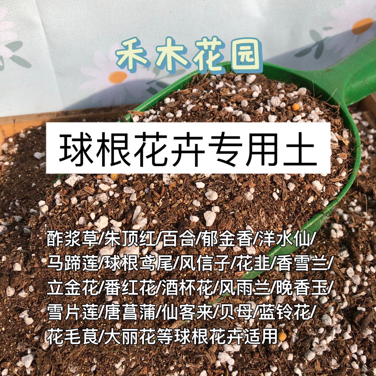 植物营养土朱顶红酢浆草球根花卉