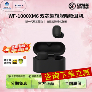 新品 Sony/索尼WF-1000XM6 双芯超旗舰真无线蓝牙降噪耳机xm5升级