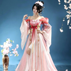 永劫无间杨玉环cos服华丽舞台