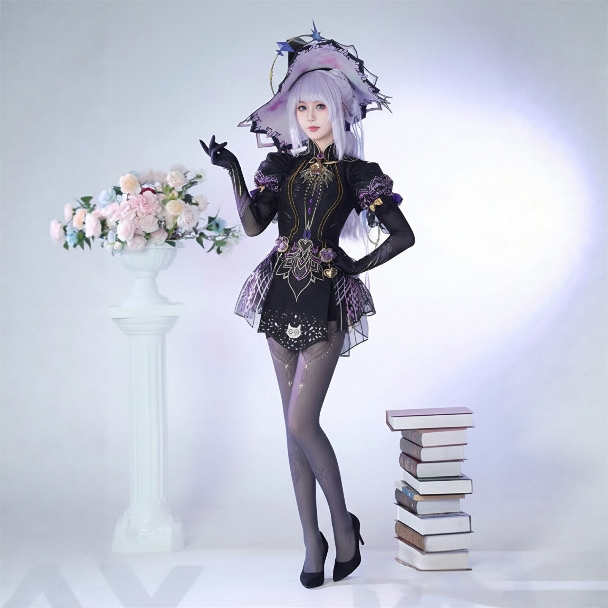 永劫无间沈妙星辉魔纱cos服现货
