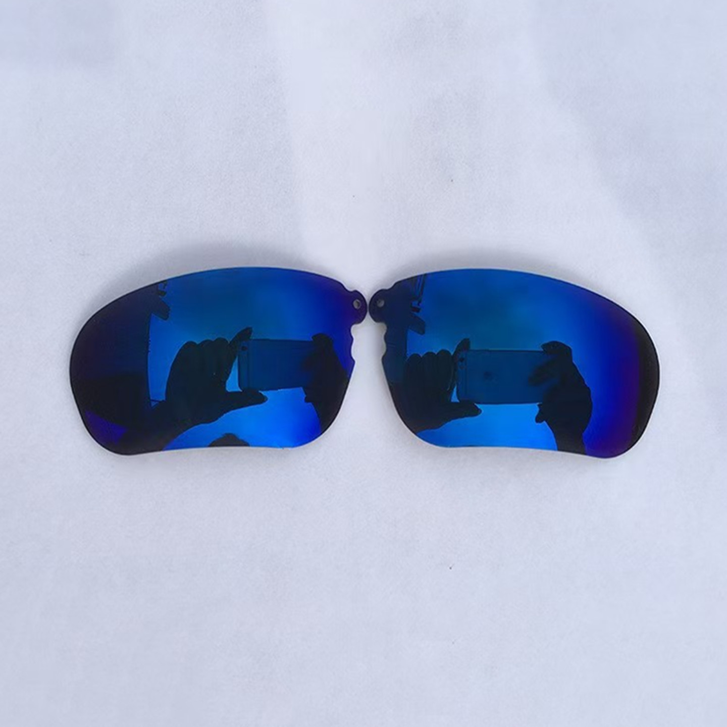 黑色黄色透明炫蓝日夜两用偏光蓝牙耳机音乐眼镜专用镜片防紫外线