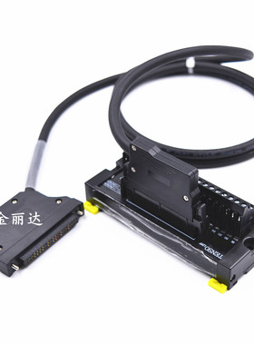 A6TBXY36 三菱L Q系列端子台 PLC电缆AC10TB 40针FCN40P端子排 台