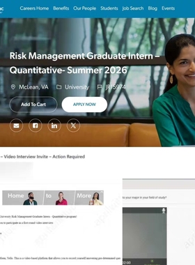 2026 Freddie Mac Risk Management Graduate Intern – Quan vi