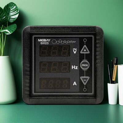 GV23 MK2数显交流电参仪表铭贝mebay 交流电压 频率 电流 模块