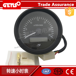 柴油发电机指针式转速计时表转速表汽车船用转速表DC12V.24v