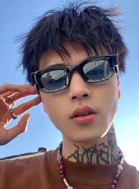 墨镜男款潮流网红gm小众高级感潮