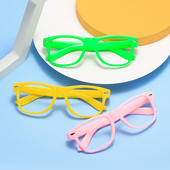 宝宝儿童眼镜框无镜片男童女童可爱潮公主婴儿装 眼镜架 饰拍照时尚