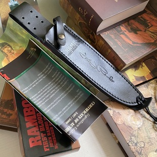 定制版 兰博2电影同款史泰龙第一滴血户外刀套求生随身经典收藏
