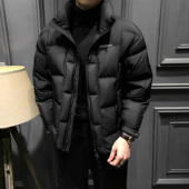 90鹅绒高端羽绒服男士 秋冬新款 立领加厚休闲外套保暖时尚 冬季 男装