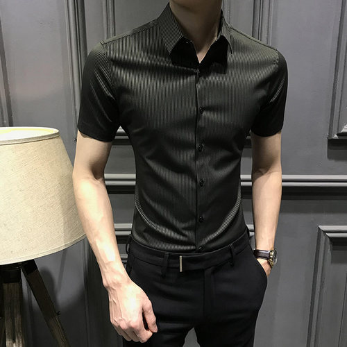 TNNC男士高级短袖衬衫
