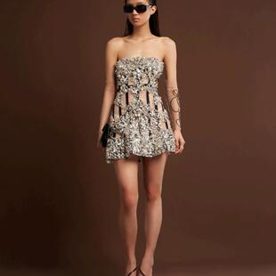 EVE水晶连衣裙 25ss 正品 授权DATT