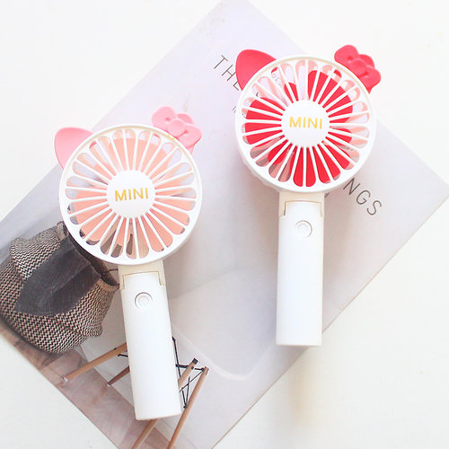 少女心可爱卡通麋鹿折叠小风扇