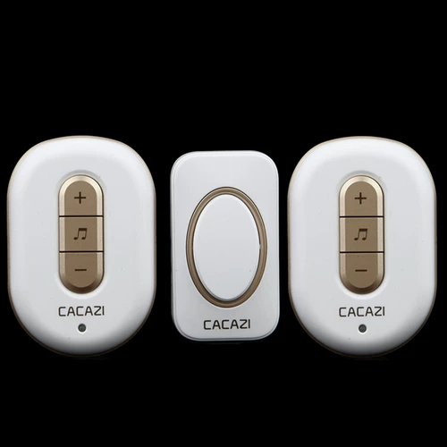 Бесплатная доставка батарея, одно сопротивление, два беспроводных AC Digital Diret Demote Door Door Rotbell Door Door Dobell