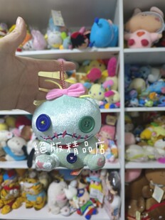 日本绝版Disney迪士尼 丑丫头 小金公仔Scrump 变装 史迪仔小金