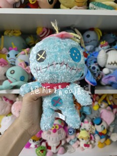 日本绝版Disney迪士尼 丑丫头 小金公仔Scrump 变装 史迪仔小金
