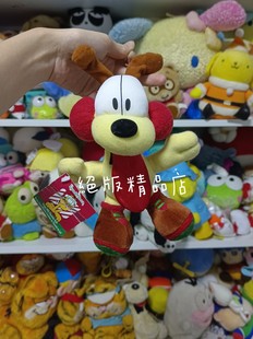 odie Garfield加菲猫公仔古董美国购加菲猫毛绒玩具 啊