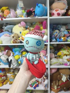 日本绝版Disney迪士尼 丑丫头 小金公仔Scrump 变装 史迪仔小金