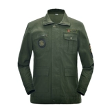 Хлопковая износостойкая куртка для работы, комплект, увеличенная толщина, защита от ожогов