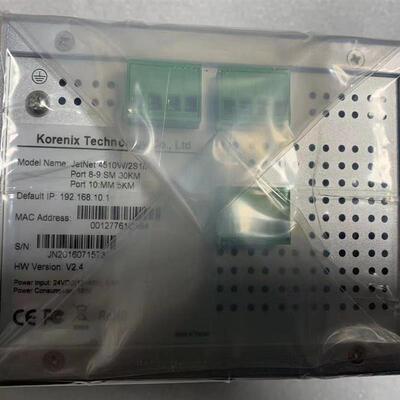 全新 科理洛斯/Korenix交换机 Jetnet 4510F Jetnet4510w/2S1M