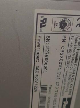 派克  C3S300V4F11 I21 T40 M11 A21  议价询价