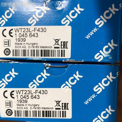 全新SICK西克光电传感器1045643 WT23L-2F430原装进口现货询价