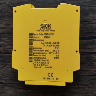 全新原装未拆封 SICK UE43-3AR3D2 安全继电器  6034568 现货询价