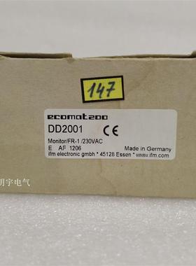 原装IFM 易福门 数据速度监视器 DD2001 MONITOR FR-1 230VAC询价