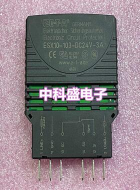 原装进口德国断路器 E-T-A ESX10-103-DC24V-3A 6A 8A 开关继电器