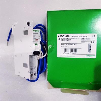 施耐德 A9D61820 iC60N  RCBO  C20 1P+NS-C20A-30MA询价