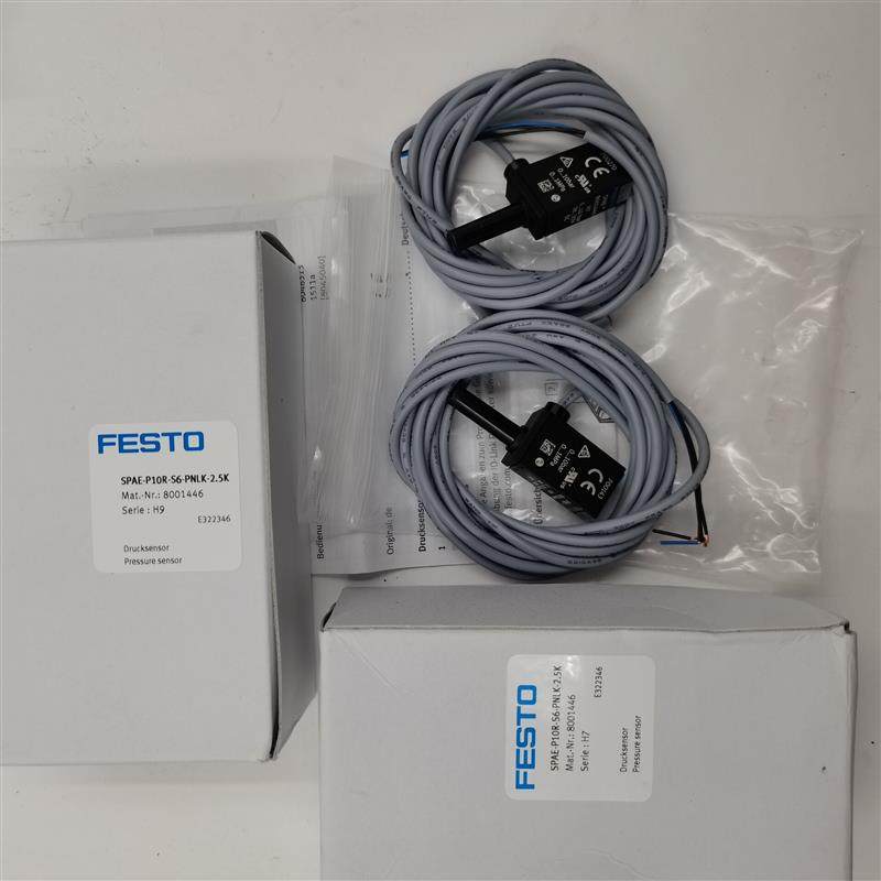 原装FESTO费斯托压力传感器SPAE-P10R-S6-PNLK-2.5K/8001446询价
